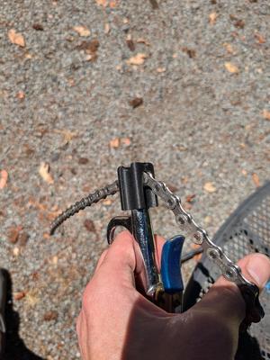 Bike ChainDrying guide for Air Compressor "blow guns" (chain cleaning & hot waxing)