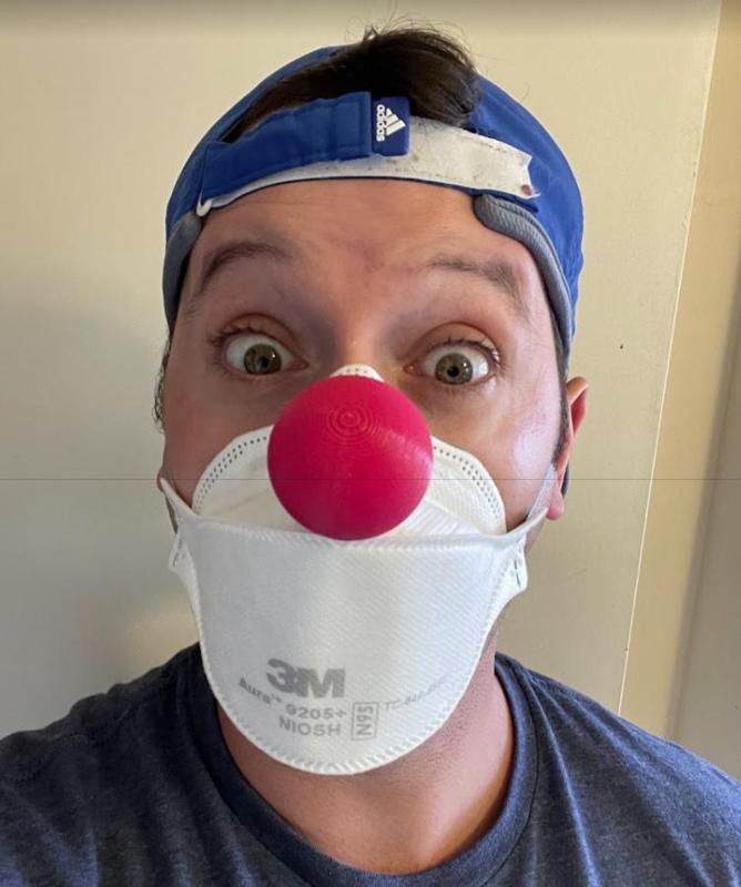Mask Magnet Accessory - Clown Nose