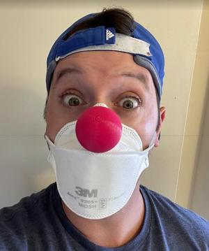 Mask Magnet Accessory - Clown Nose