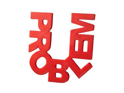 U Problem - Joke Print