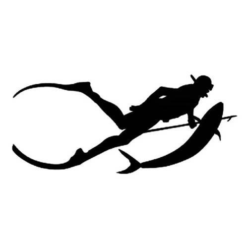 spearfishing wall decor