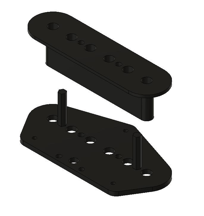 Parametric Telecaster Bridge Bobbin