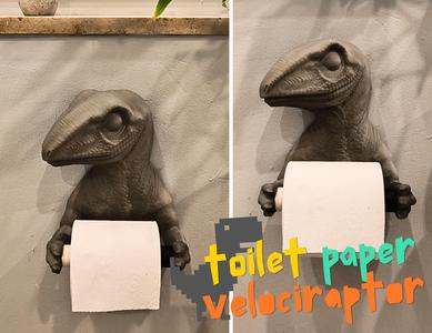 Toiletpaper Velociraptor