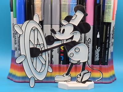 Vintage Mickey Mouse Coloring