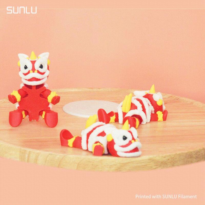 Flexi Lion Dance Phone Stand_SUNLU