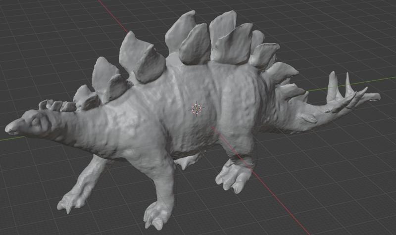 Stegosaurus dinosaur