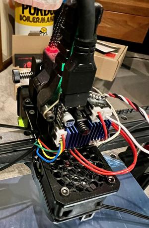 Ratrig V-Core 4 O2 Toolboard Vertical Mount