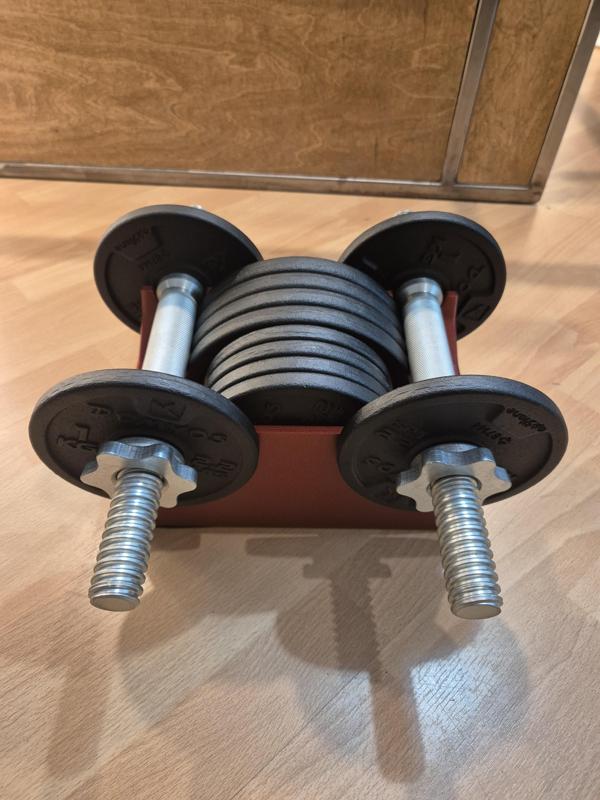 Decathlon CORENGTH / Domyos Dummbbell Set rack