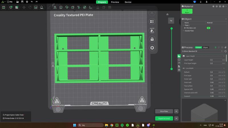 Hotwheels rack (4 mm screw holes)