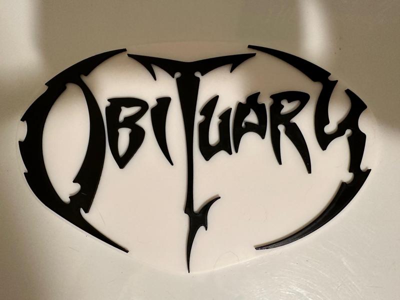 Obituary Band Sign