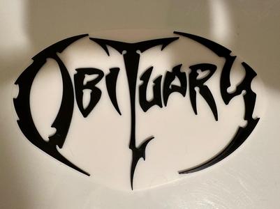 Obituary Band Sign