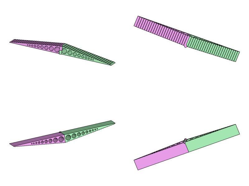 RC mobile Bridge for Crawler Scaler Trucks Cars