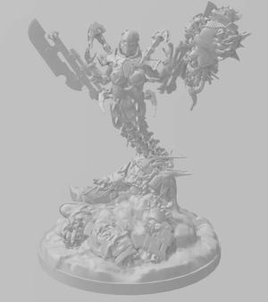 Wraith 4 Nakecrons Female One Page Poxy War Games Pinup War Games 1-6