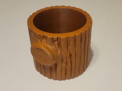 Tree Textured Planter