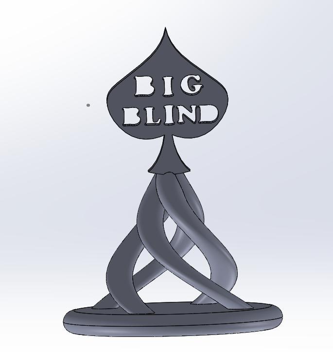 Poker Big Blind Chip Design