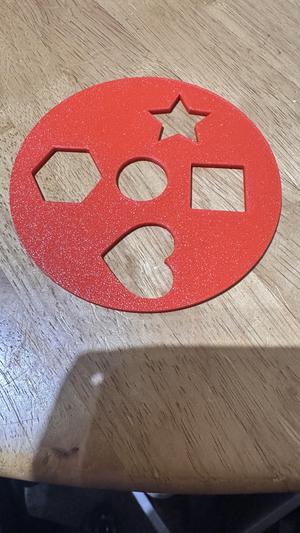 Circle Shape Cutter my first try at a design