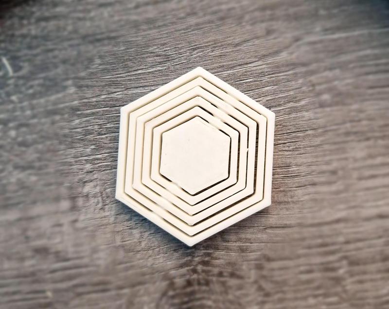 HexaFidget - Rotating Hexagon Fidget Toy
