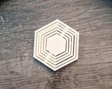 HexaFidget - Rotating Hexagon Fidget Toy