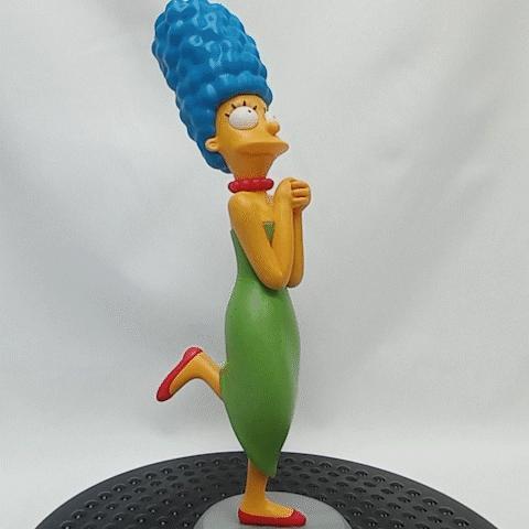 Marge Simpson color printing