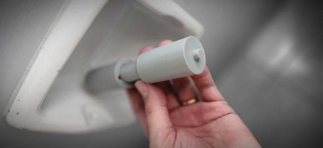 Porta rollo de papel higienico / Toilet paper roll holder