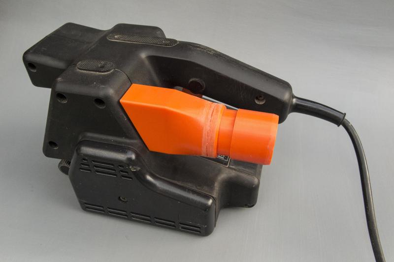 Belt sander Black Decker BD83 - vacuum cleaner adapter