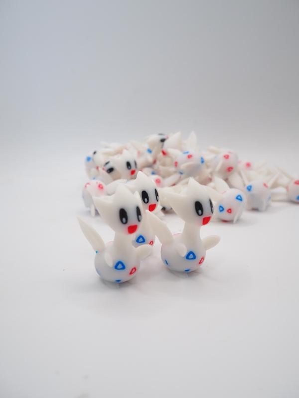 Togetic Pokemon (No support - 3MF included)