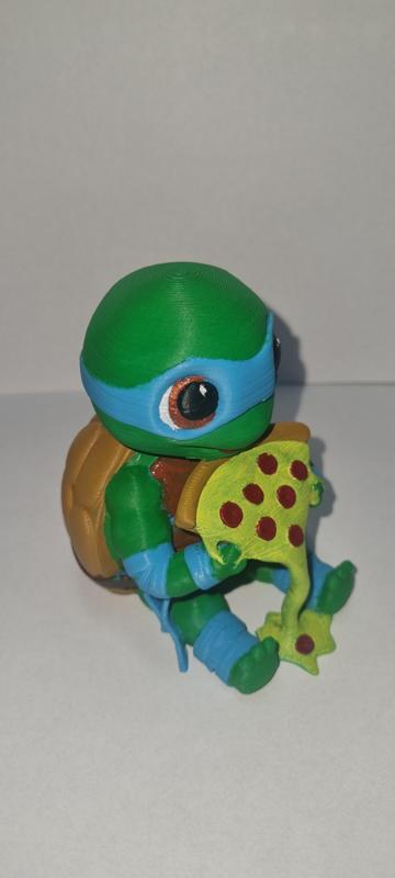Cute baby ninja turtle - no support