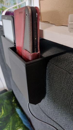 SMARTPHONE (with case) HOLDER MOUNT FOR THE BEDREST