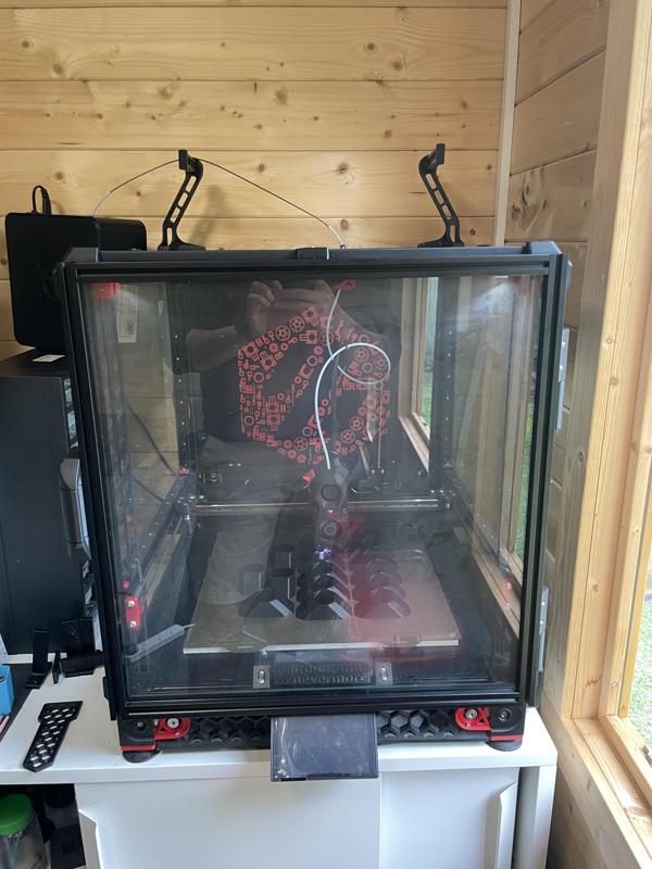 Voron V2 laminated glass panels