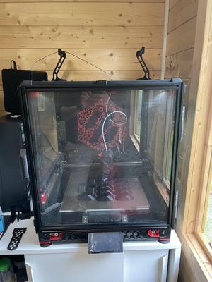 Voron V2 laminated glass panels