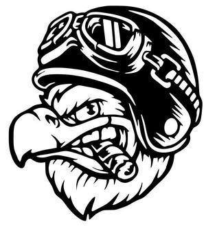 Crazy Biker Wall Art