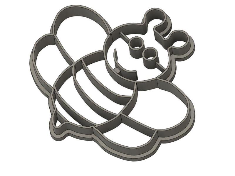 Bee cookie cutter 1