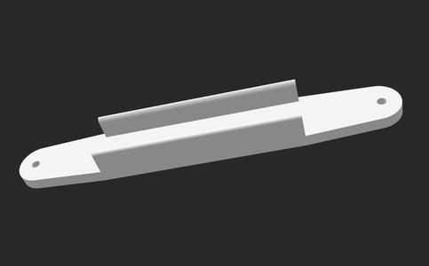 FG Marder RC Battery Support Modified