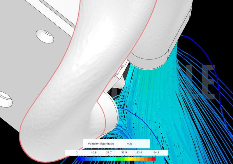 5015 Fan duct and 12mm inductive probe mount for nf sunrise + volcano