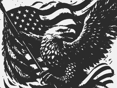 Majestic American Eagle Lamp/Decor