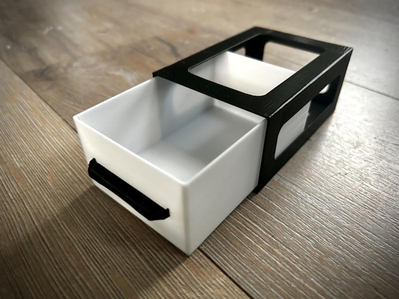 Print friendly small modular drawer system