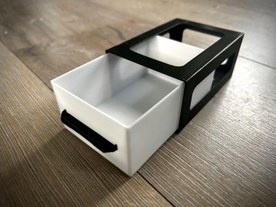 Print friendly small modular drawer system