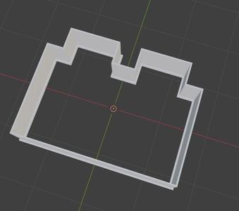 LEGO brick cookie cutter