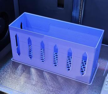 Magnetic fridge spice storage rack