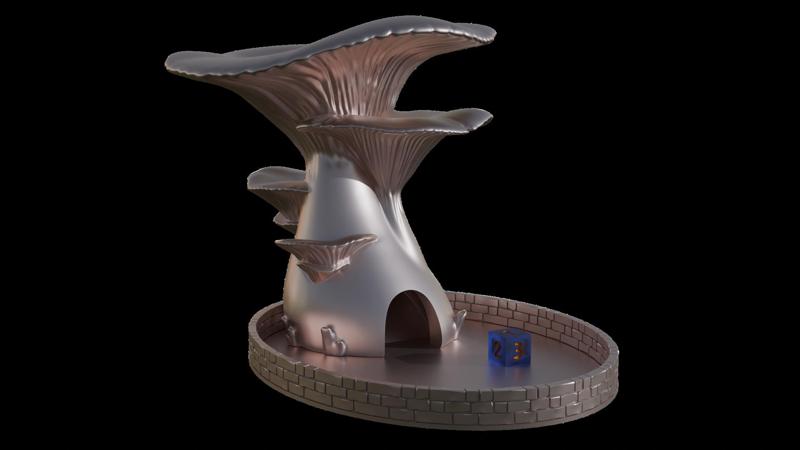 Mushroomdicetower
