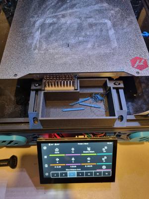 Voron Micron Nozzle Brush and Purge Bucket - Front Mounted - v2 Available!