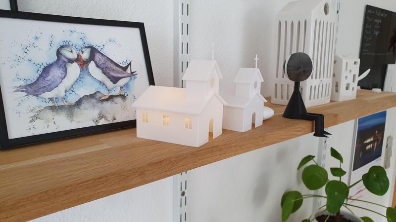 Church, christmas, tealight