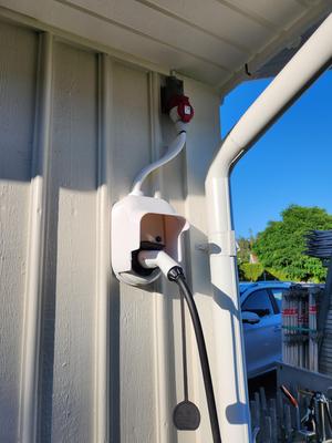 go-e Charger HOMEfix and HOME+ sun-visor