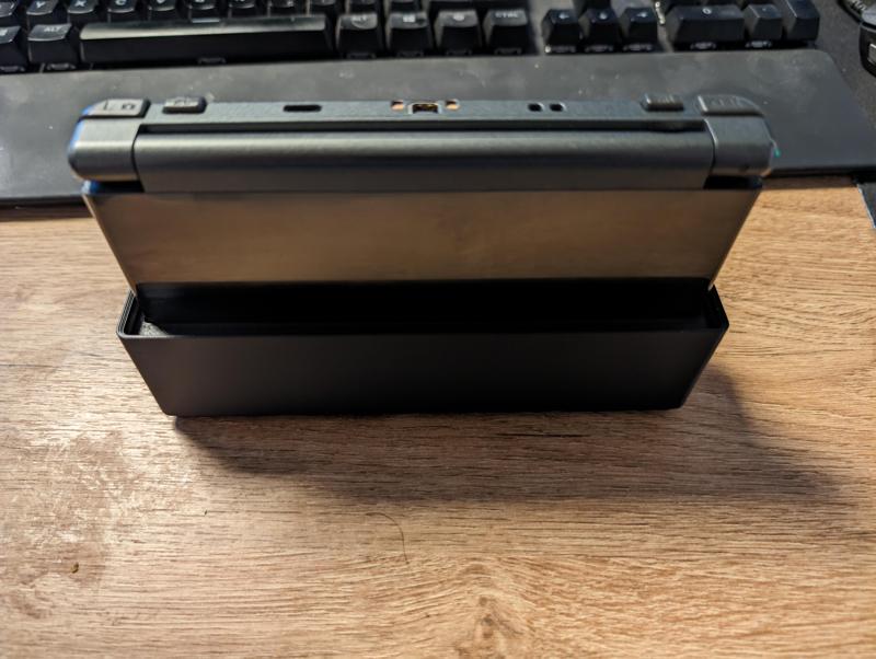 Gridfinity 1x4 Nintendo New 3DS XL holder