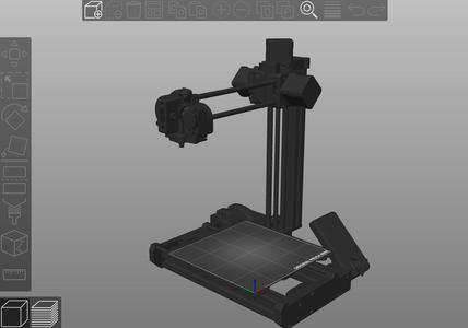 Prusa MINI+ Model for PrusaSlicer