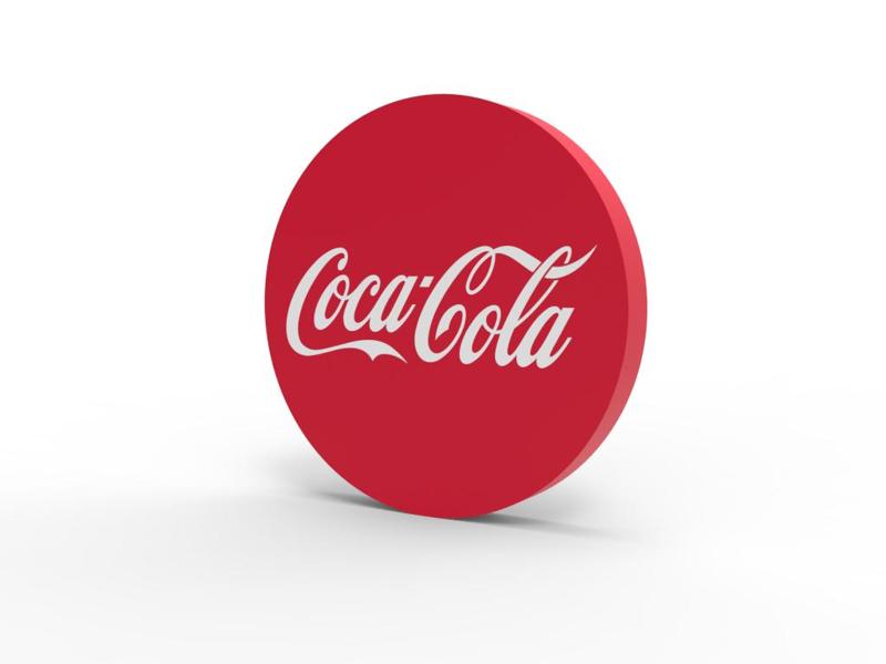 COCA COLA LUMINÁRIA - LED LAMP (V2)