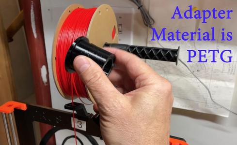 Cardboard Spool Bearing for Prusa i3 Mk3