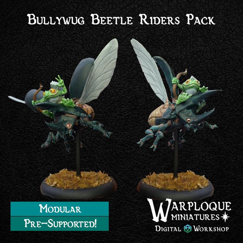 Bullywug Beetle Riders Pack