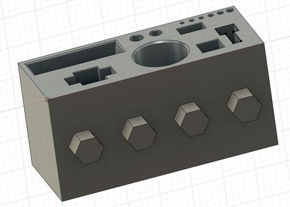 Honeycomb Tool holder for X3D-v3 AMS Riser