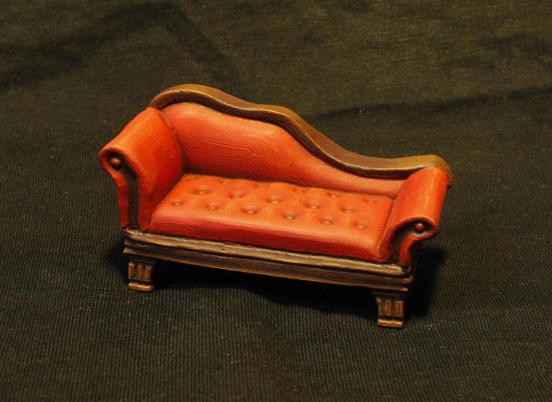 Couch for miniatures set or maybe dollhouse